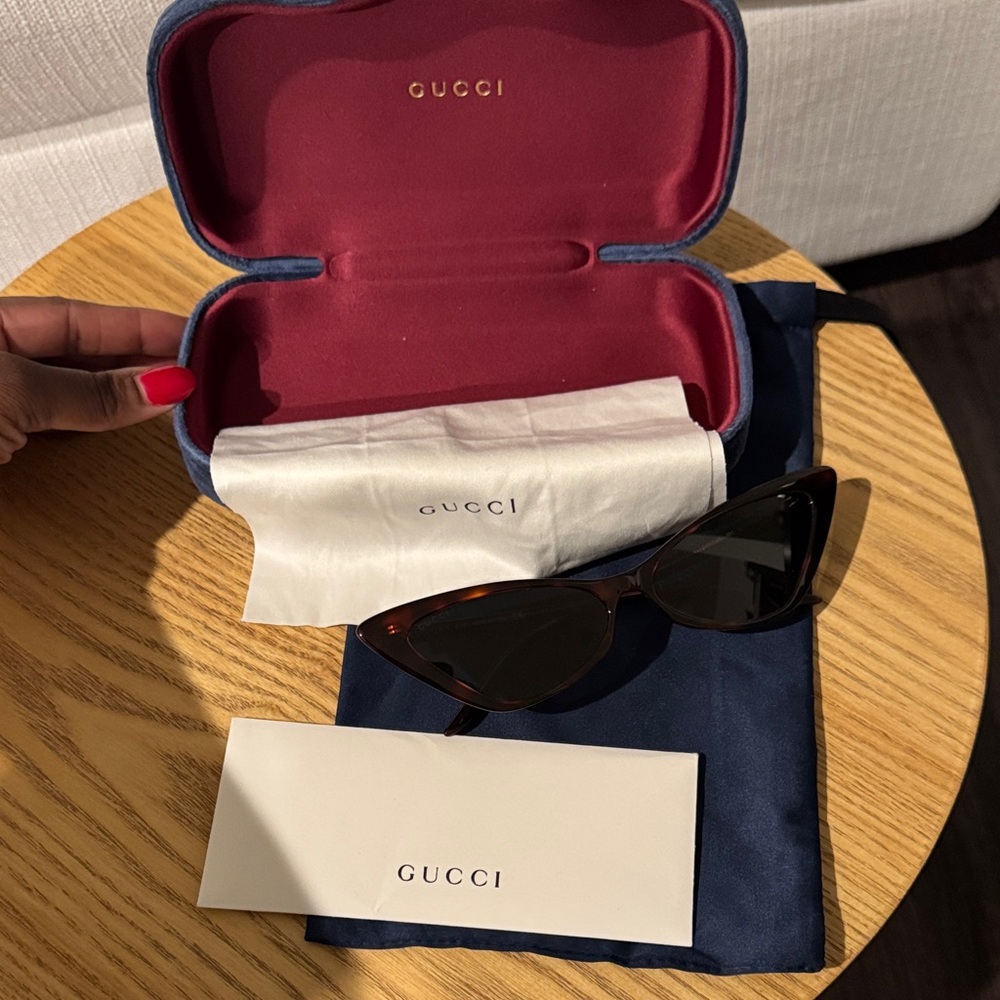 Gucci Tortoise Shell Sunglasses